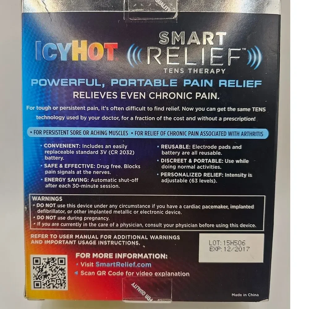 NEW Icy Hot Smart Relief Knee & Shoulder Refill Pads (2‎ pads)